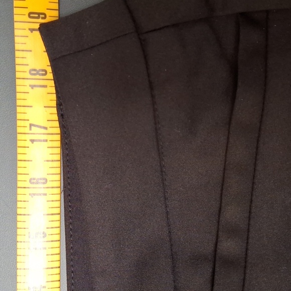Womens Roz & Ali Black Ankle Dress Pants 16 (NWOT) - Picture 7 of 9